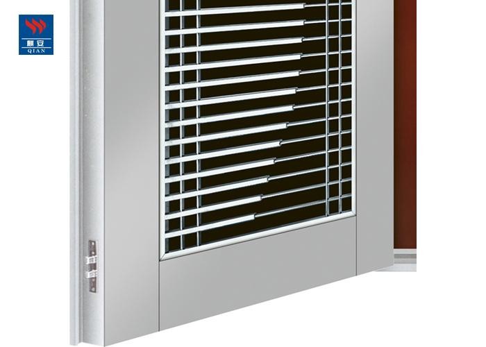 Fancy Exterior Stainless Steel Security Doors Wooden Steel Door