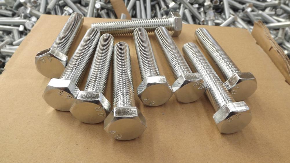 Professional Building Hex Bolts and Nuts Din933/Din931 in Customized Size for Building