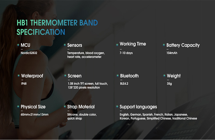 Color Display Blood Pressure Sleep Tracker Bracelet