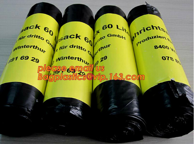 Waste Bin Liners for Home, Office,Trash Bags Small Drawstring Garbage Bags,Handle Trash Bag, with Power Strip, bagease