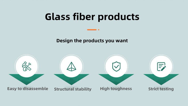 Fruit Support Solid Glass FRP Fiber Rod High Strength Customized