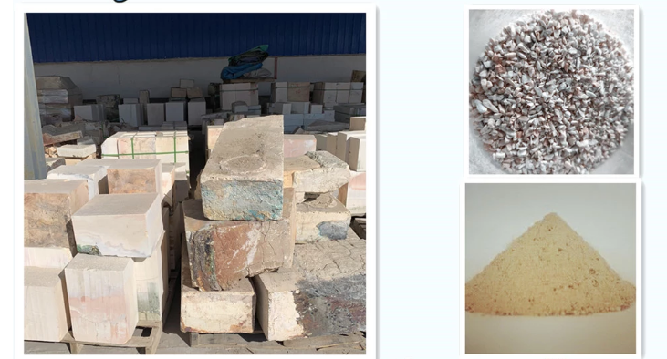 Electro Fused Cast AZS Refractory High Alumina Brick for TV-CRT Panels at Affordable