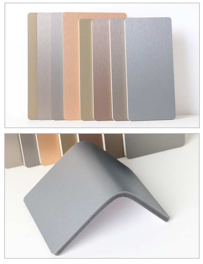 Factory Direct Light Luxury Low-Profile Metal Bamboo Charcoal Wood Veneers
