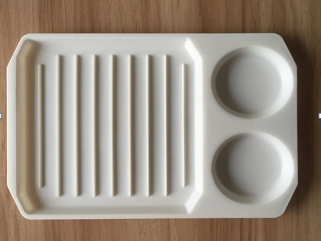 FBT121702 for wholesales BPA free PP plastic microwave bacon egg grill pan