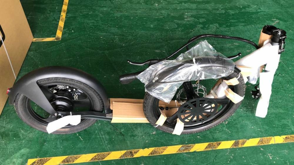 36-48V Electric Scooter Cycle With Removable Battery 30km/H