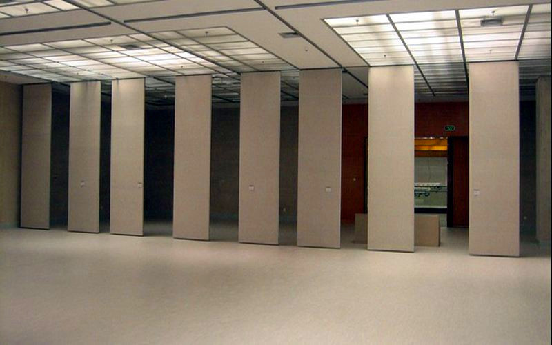 Movable Wall Wood Folding Partition Wall Operable Door Acoustic Partition Wall For Office