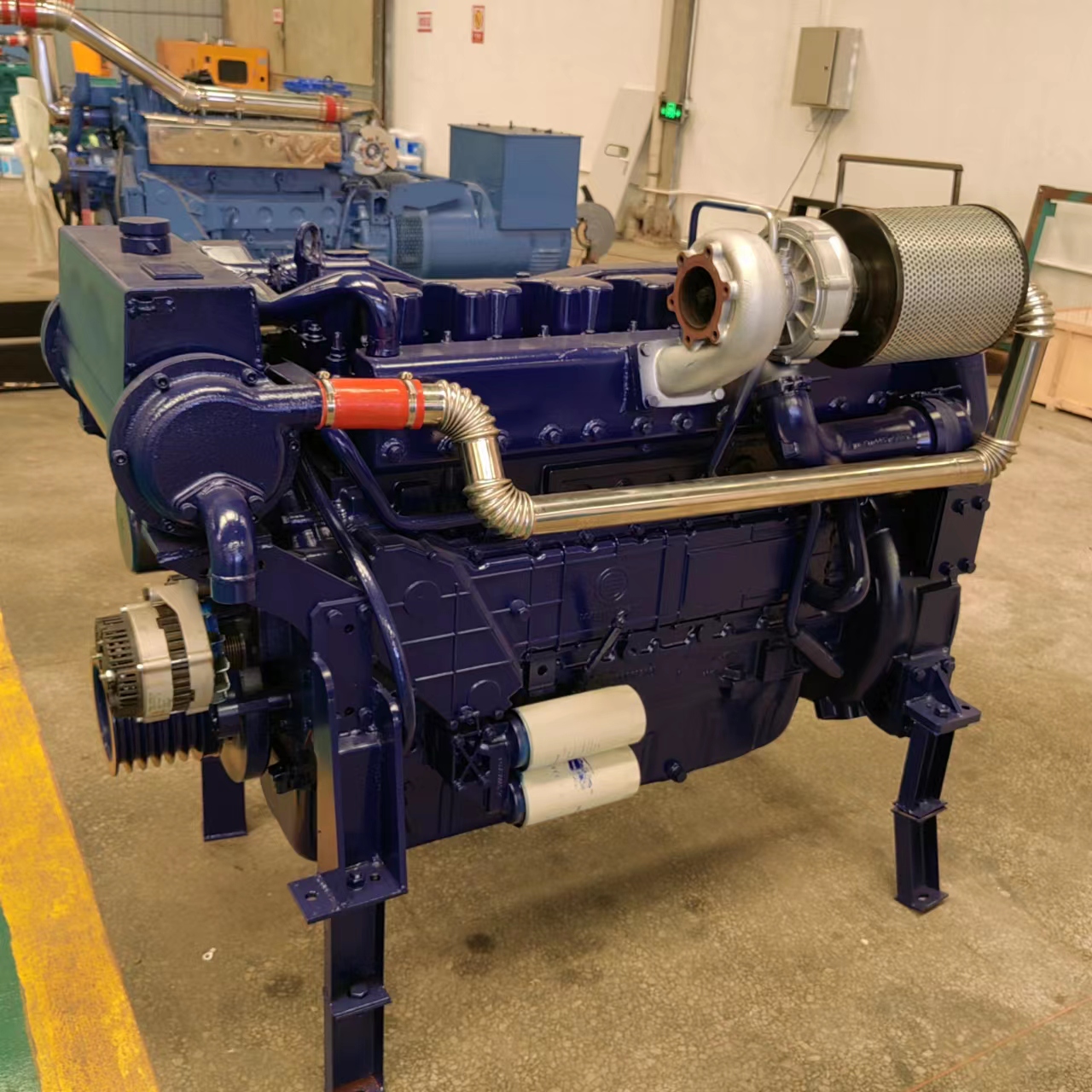 90KW 3000rpm High Speed Diesel Engine for Water Pump in Mechanical/Electric Speed Way
