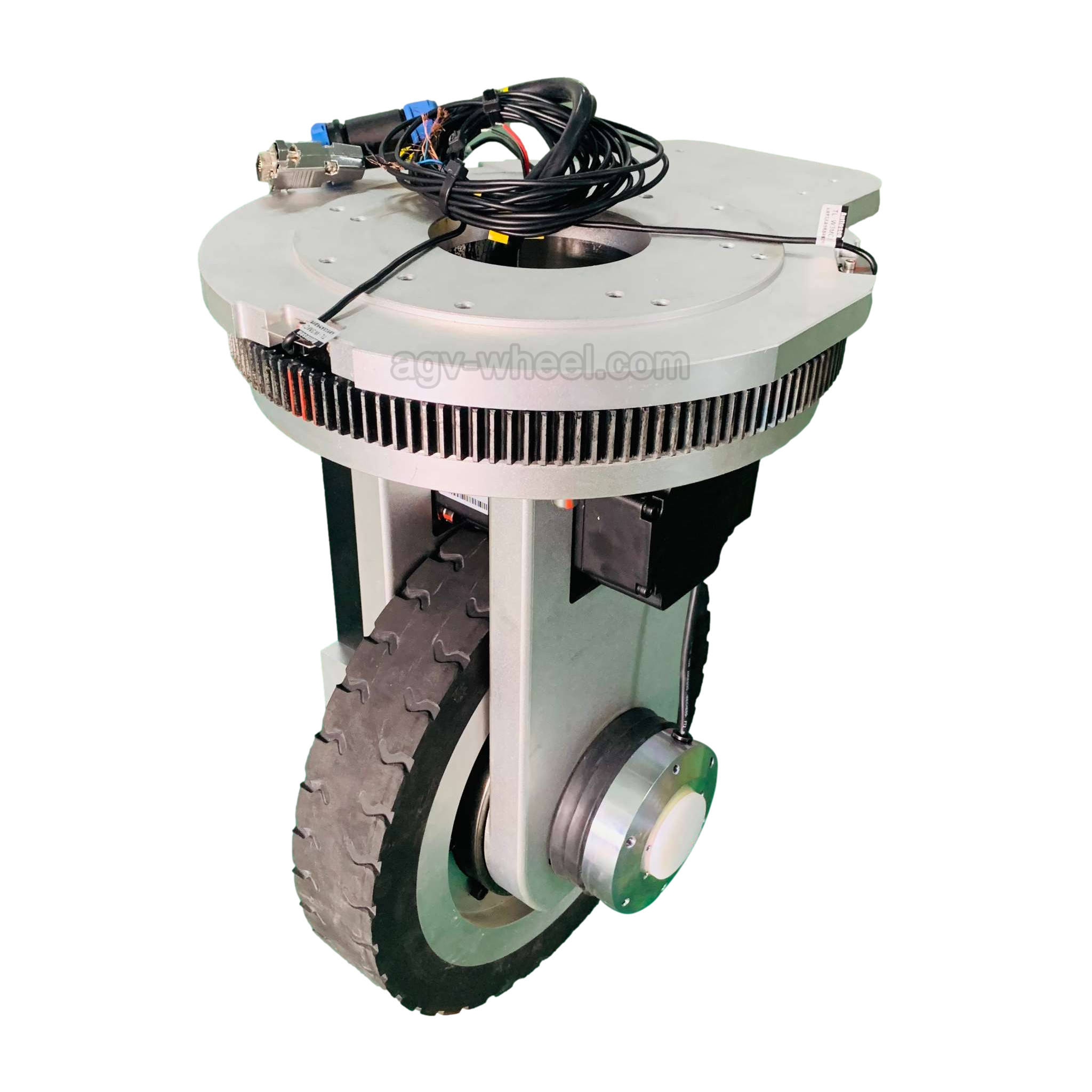 Vertical DC Electrical stacker truck AGV Mecanum Wheel Assembly With Steering
