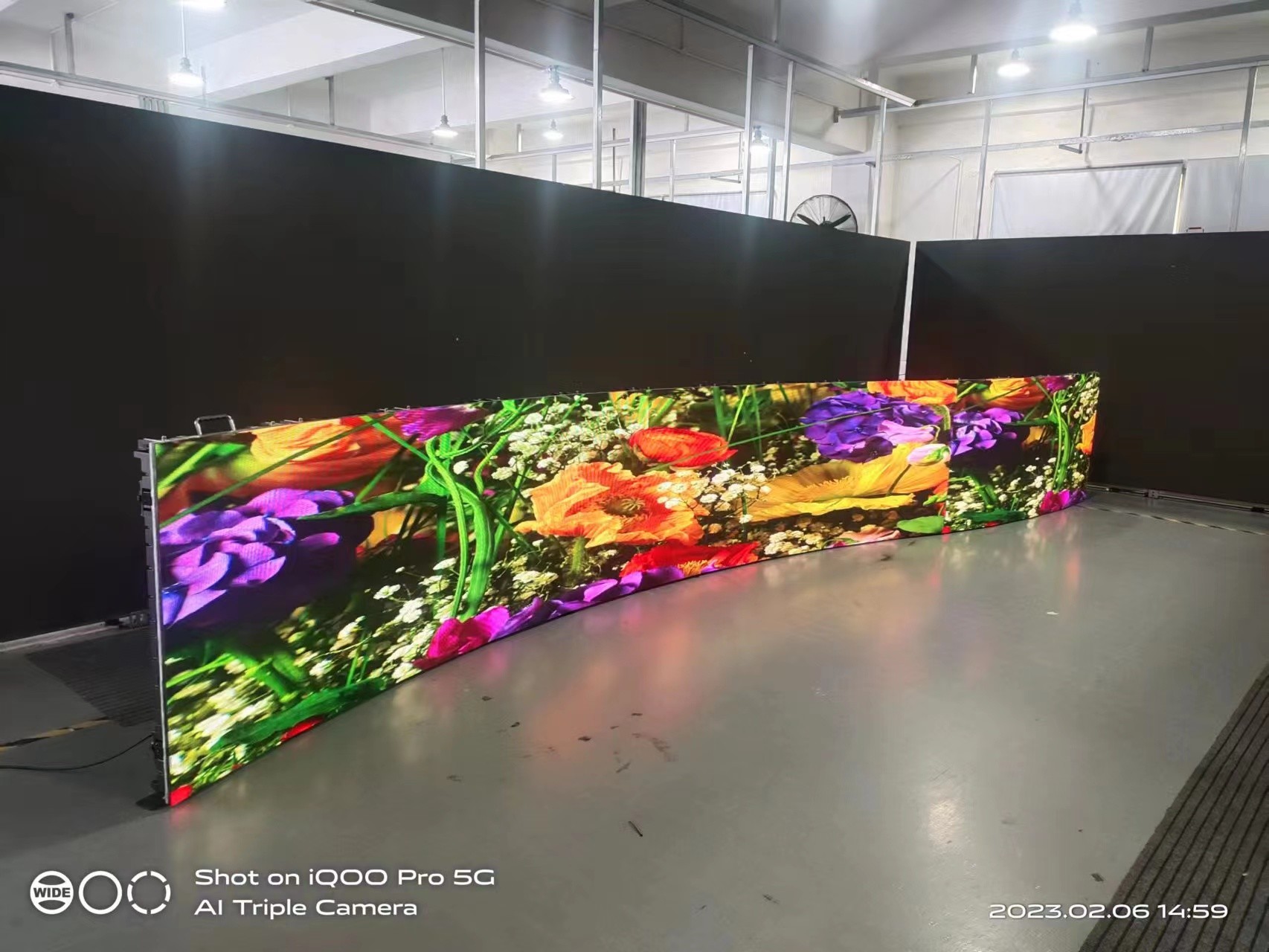 3840Hz 4K outdoor rental led screen Type F Multiple Curve Cabinet