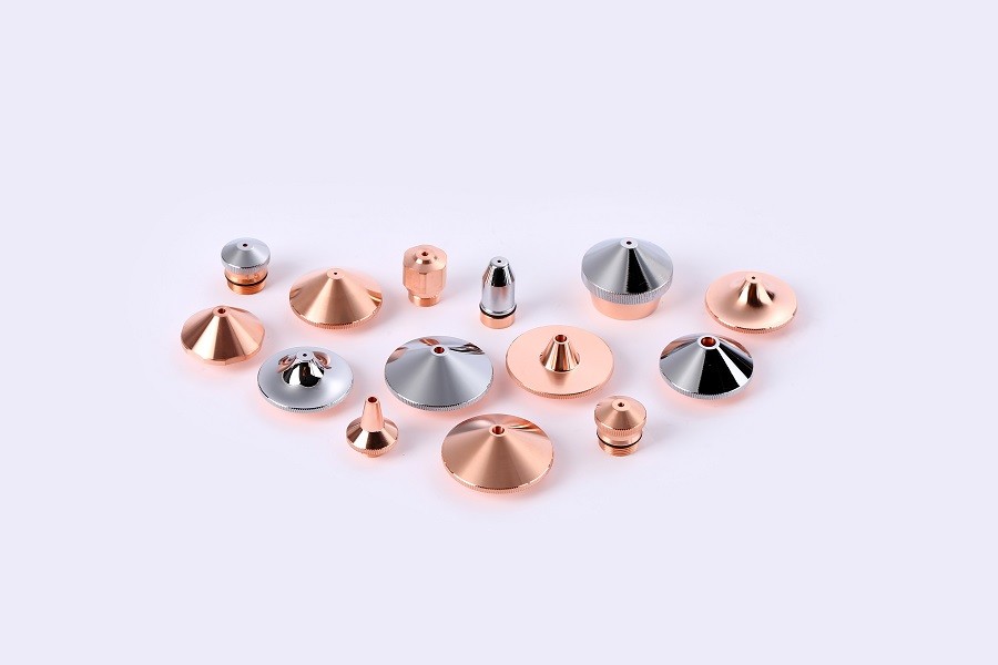 Copper Super Laser Welding Consumables Nozzle For Welding Cutting Head
