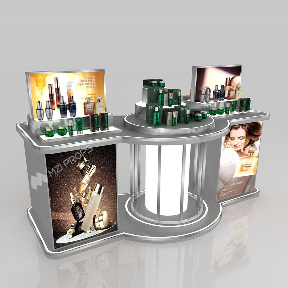 GDR06-CMM02 Beauty Display Stand with Optimized Display Space and Luxurious Style for Fashion Boutique
