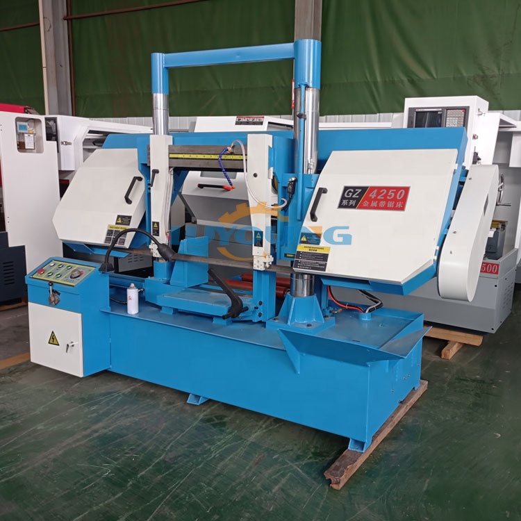 0.42kw Oil Pump Motor Metal Cutting Band Saw Machine Portable Metal Bandsaw