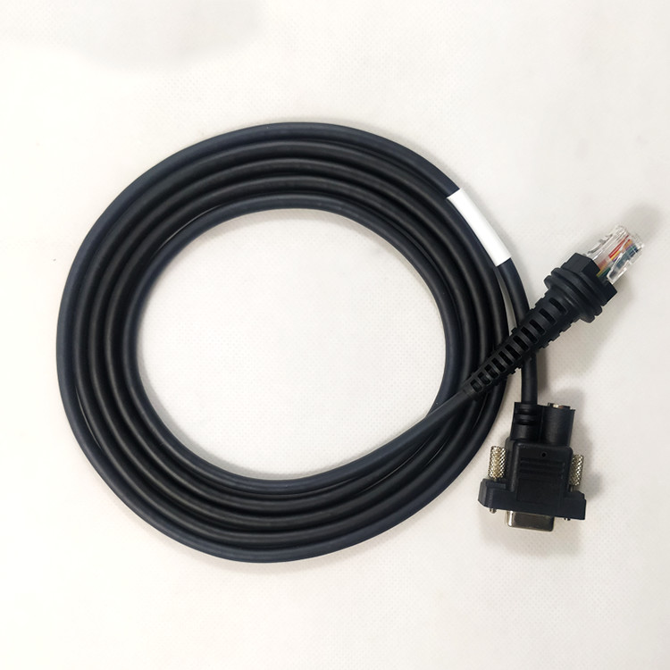10 Feet Barcode Scanner Rs232 Cable RJ48 To DB9 For Honeywell HHP