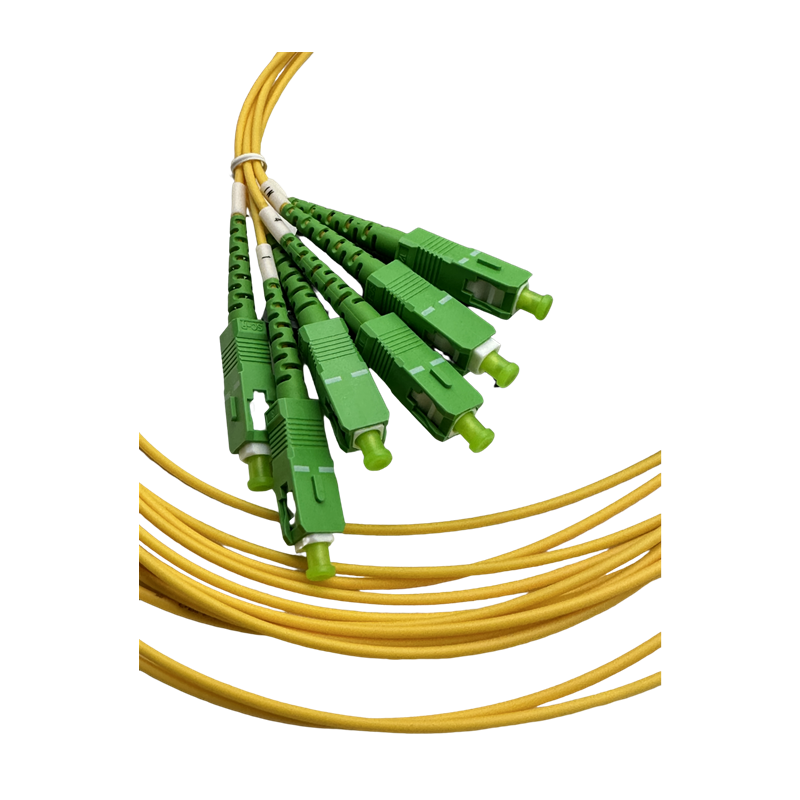 1260 nm Fiber Optic 1*8 Sc APC ABS Box PLC Splitter for FTTH Optical Distribution Network