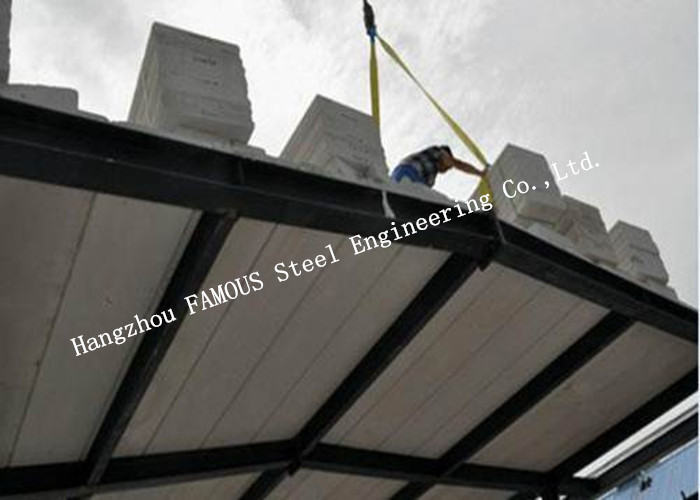 Steel Modular House Pre-Engineered Building Made By Steel Frame And Prefab-I Panel
