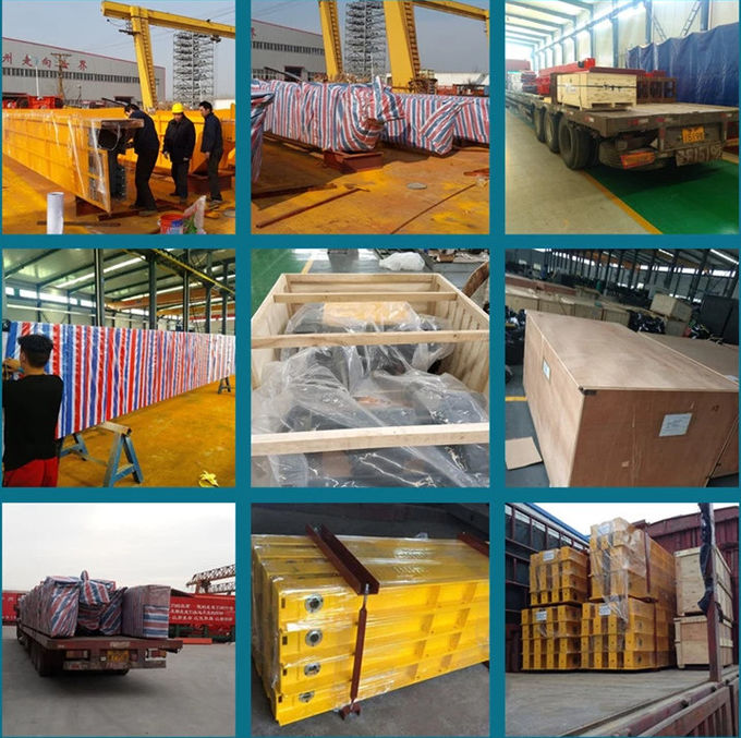 12T Single Girder Overhead Travelling Crane Electric Wire Rope Hoist MD Double Speed