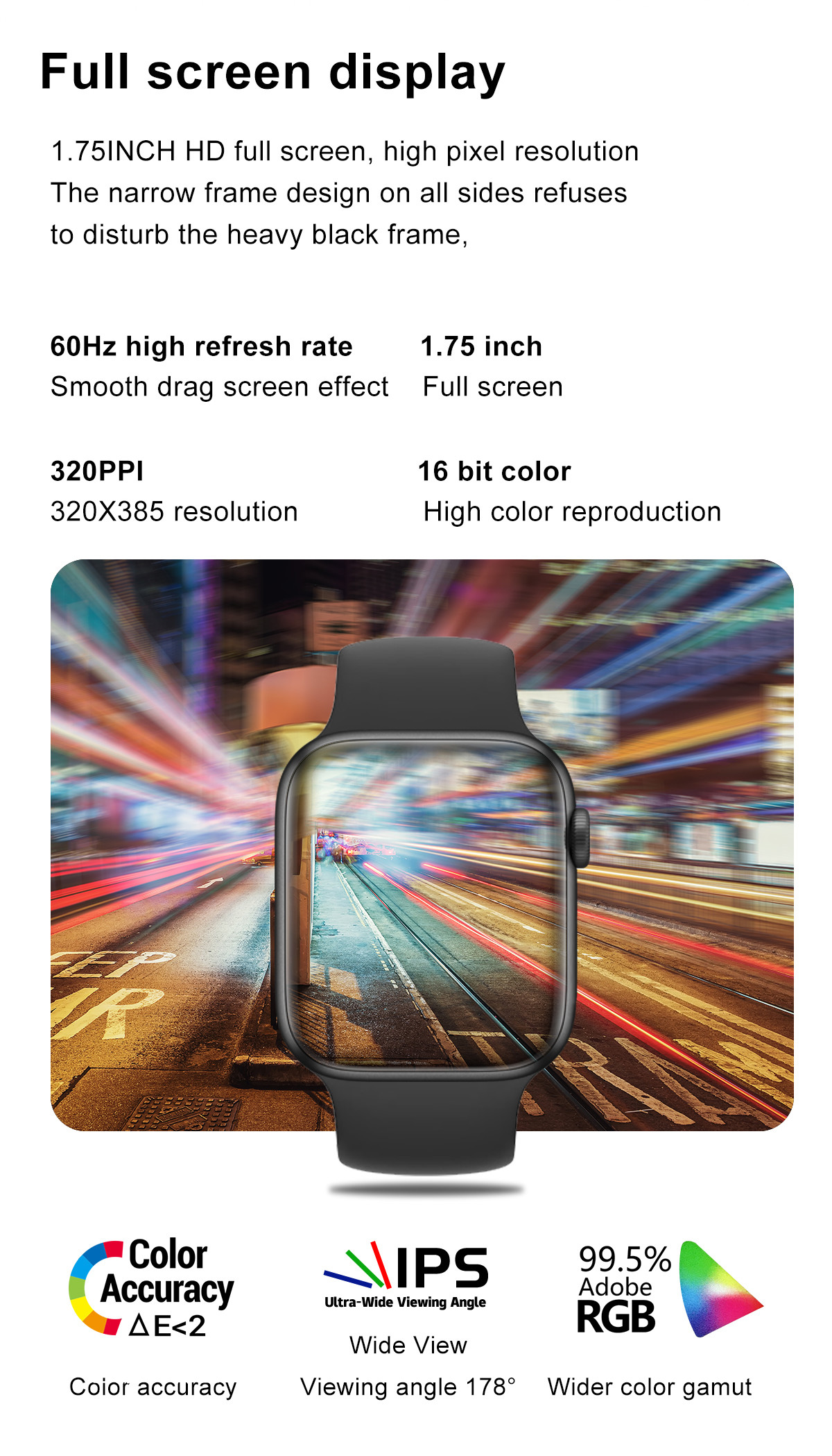 DT100 44mm Smart Watch Series6 Men Bluetooth Call 1.75" Full Touch ECG Blood Pressure Women Find Mobile PhonSmartwatch