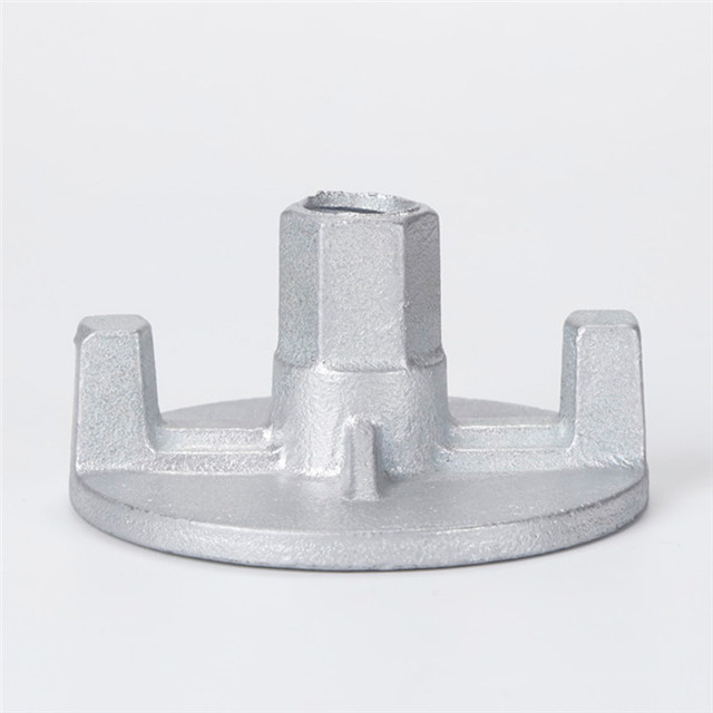 15/17mm Tie Rod Wing Nut Custom Concrete Walls Electro Galvanized