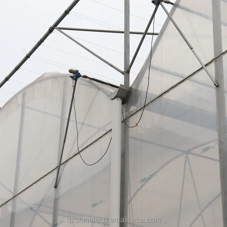 Hot Dip Galvanized Steel Tube Frame Multi Span Agricultural Greenhouse