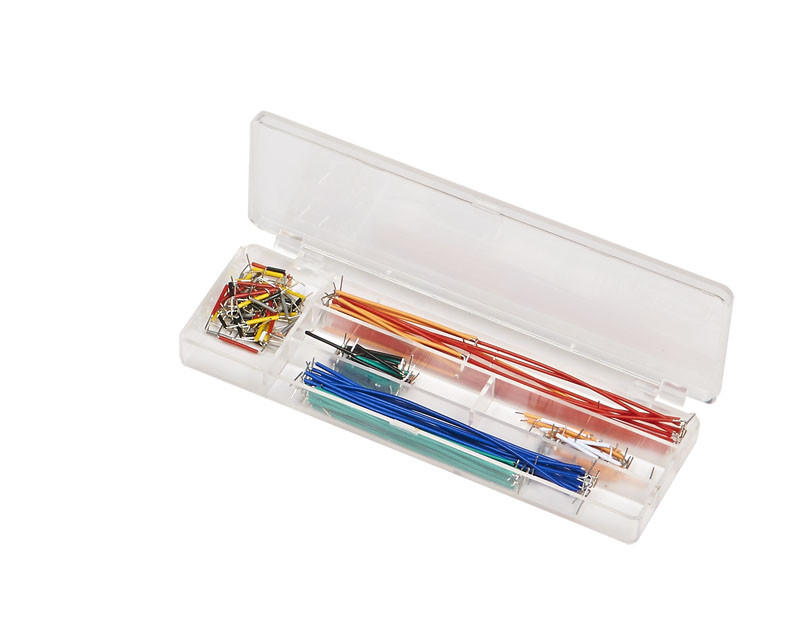 ROHS Solderless Breadboard Kit Physics Jumper Wire Cable Box