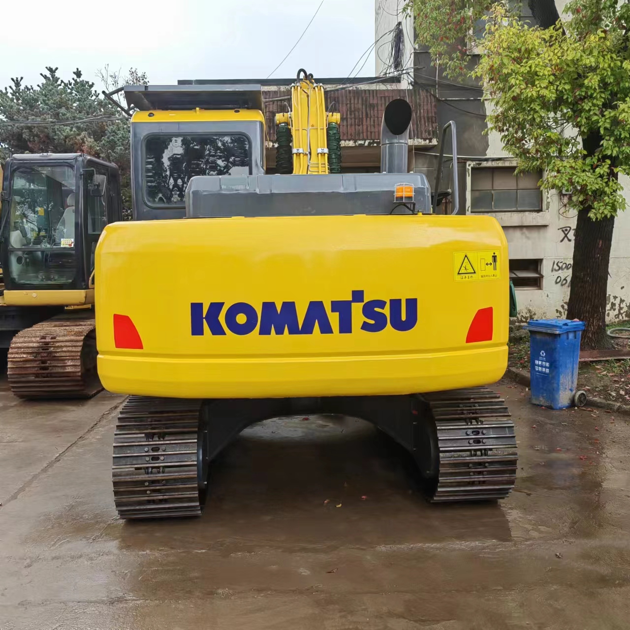 Original Komatsu PC130 Excavator Second-Hand Enclosed Cab Excavator with Original Parts