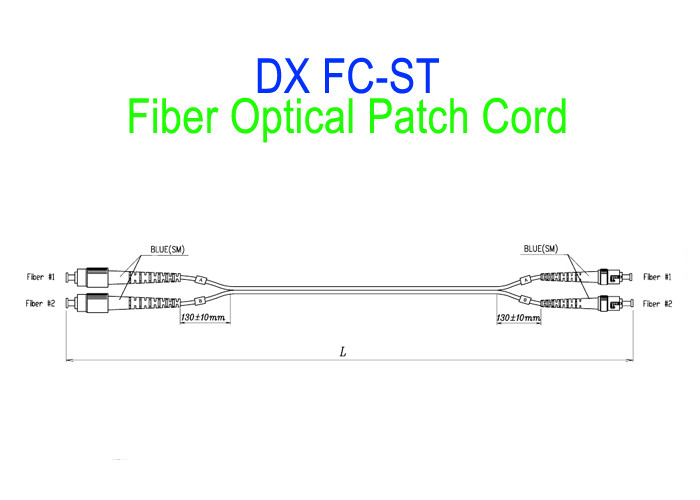 Black Fiber Optical Patch Cord LSZH G657A2 Corning Armour IP68 SC/APC 5.0 / 3.0