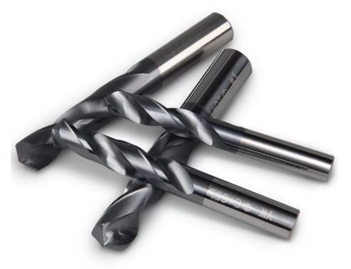 Hrc45 Hrc55 Tungsten Carbide Drill Bits TiAIN Coating Superior Heat Stability