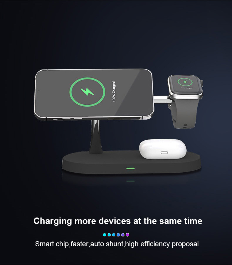 15W Wireless Charger Station