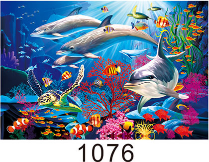 High Definition 3D Lenticular Pictures Gloss Or Matte Varnish Surface