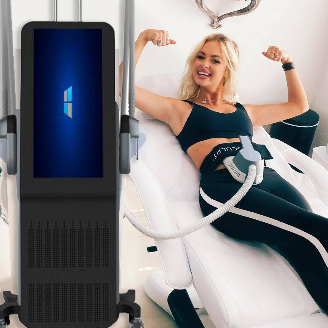 Hands Targeted RF EMS Fat Burner Machine , Home EMS Body Machine