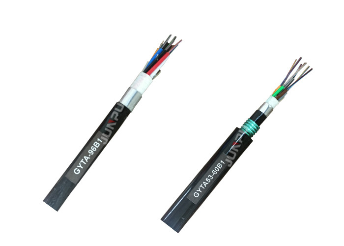 GYTA Multimode Fiber Optic Cable, g657A1 outdoor fiber optic with RFP