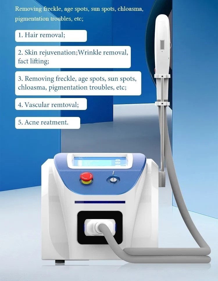 Portable DPL Opt Laser Permanent Sapphire IPL Laser Hair Removal Machine