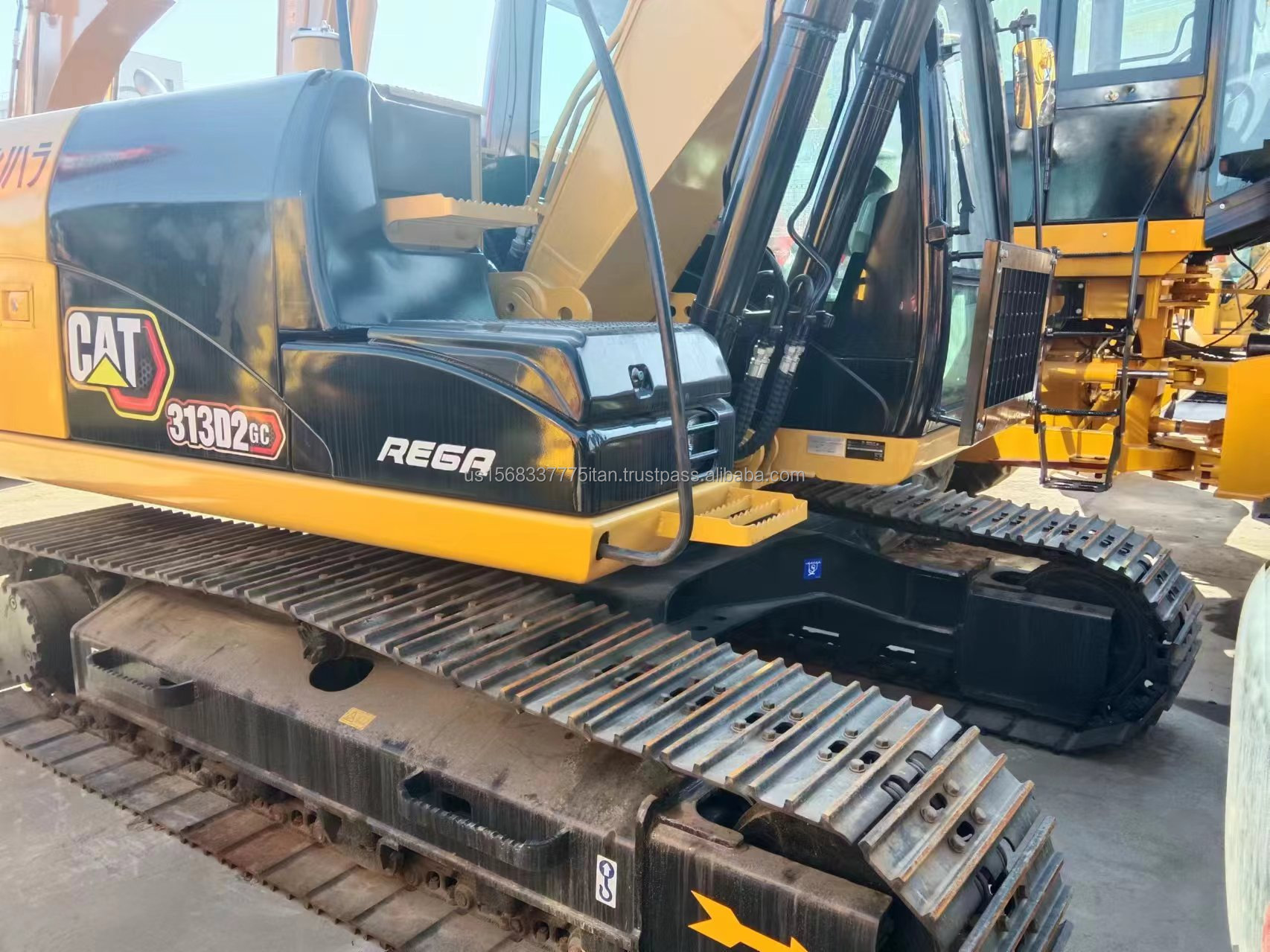 Original Hydraulic Pump CAT 313 Digger 12ton Operating Weight Caterpillar 313 Used Excavator