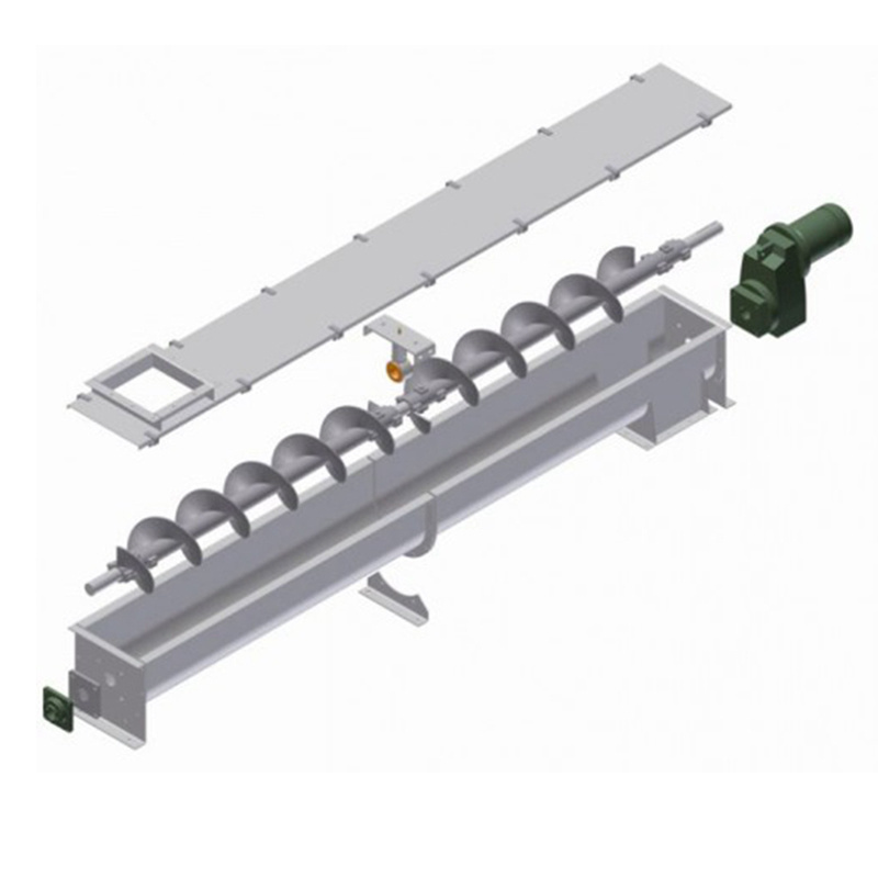 OEM Custom Grain Seed Poultry Feed Powder Flour Transportation Equipment Auger Conveyor