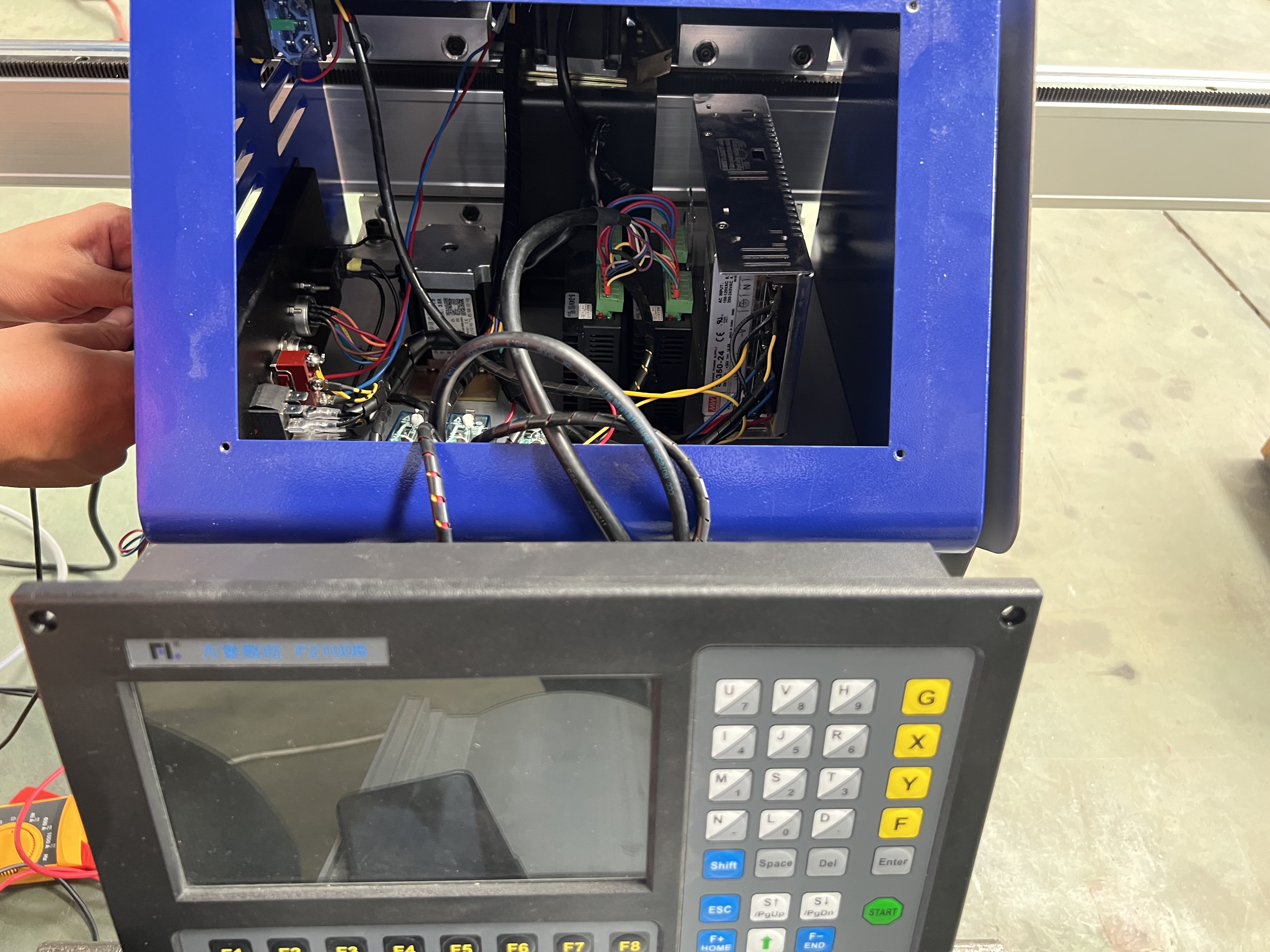 Mini Portable CNC Flame Cutting Machine 63A 120A 160A 200A For Building Material Shops