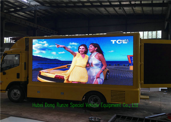 Waterproof LED Lighted Box LED Video Display Screen For Mobile LED Truck