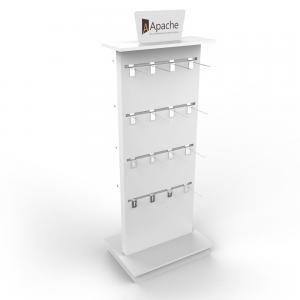 Buy cheap POP Sock Display Stand Double Sided Wooden Retail Sock Display Rack For Clothes Shop product
