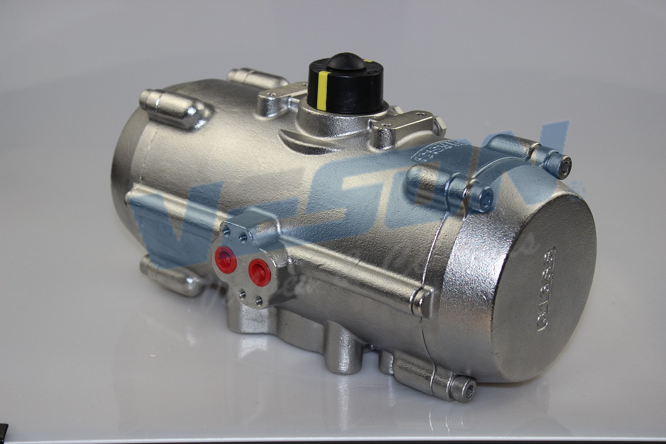 Stainless Steel Spring Return Valve Actuator , Air Operated Actuator 2~8 Bar Pressure
