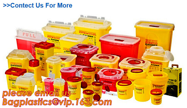 OEM 3l 5l 10l 12l 21l 22l yellow hospital biohazard medical needle disposal plastic safety sharps container