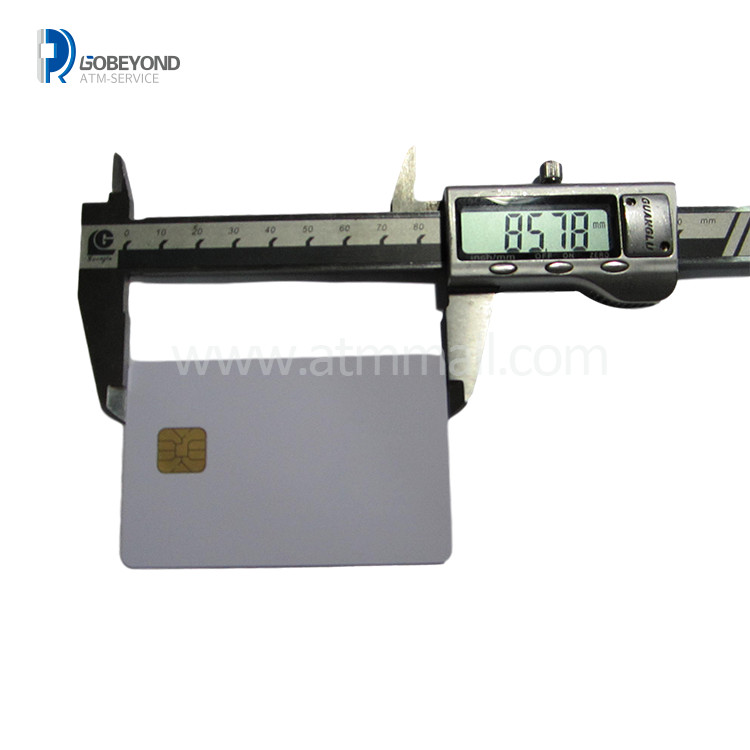 ATM Parts NCR Magnetic Blank Card Reader Test Card with IC Chip
