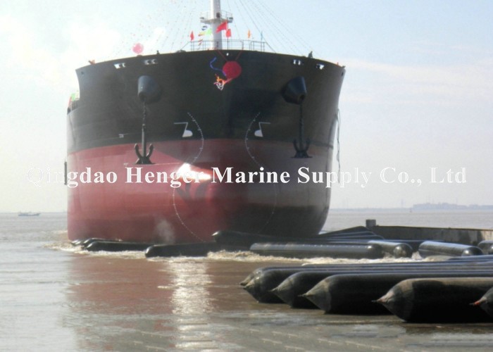 Marine Dia 0.8m-2.5m Ship Launching Airbag And Rubber Balloon Moving