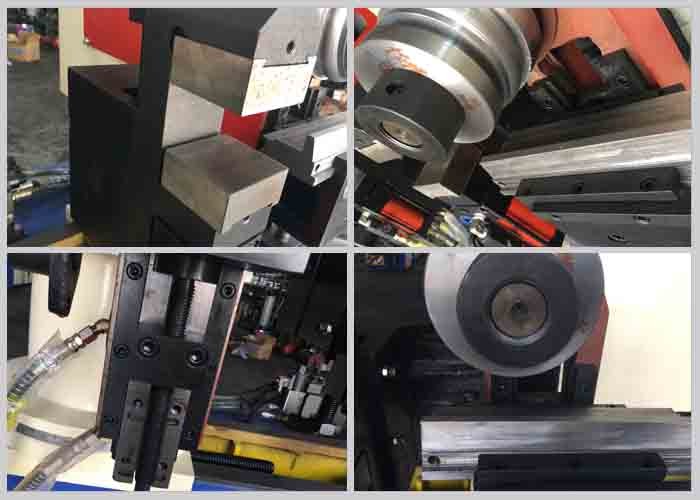 High Efficiency Double Head Pipe Bending Machine Electric Control System SW38 - 90°