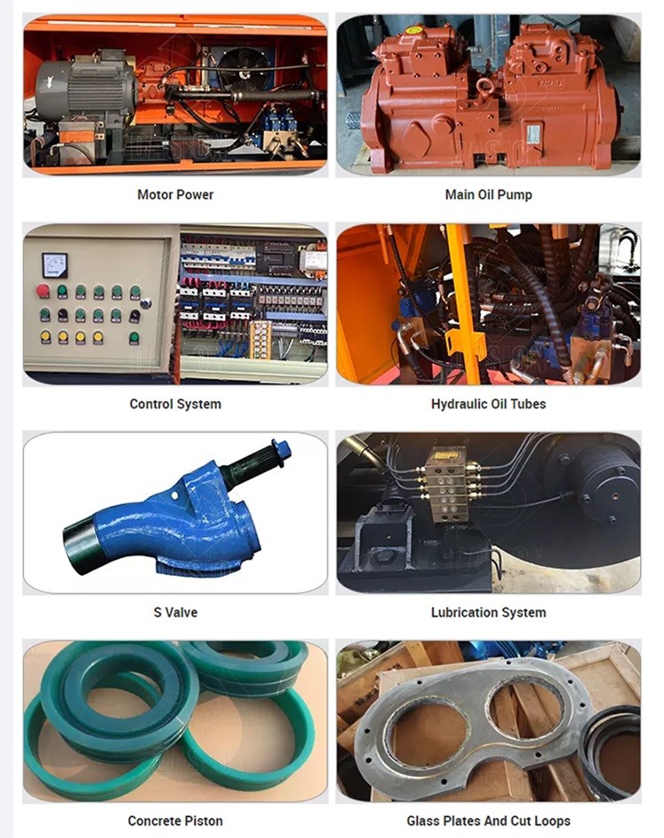 concrete mixer pump