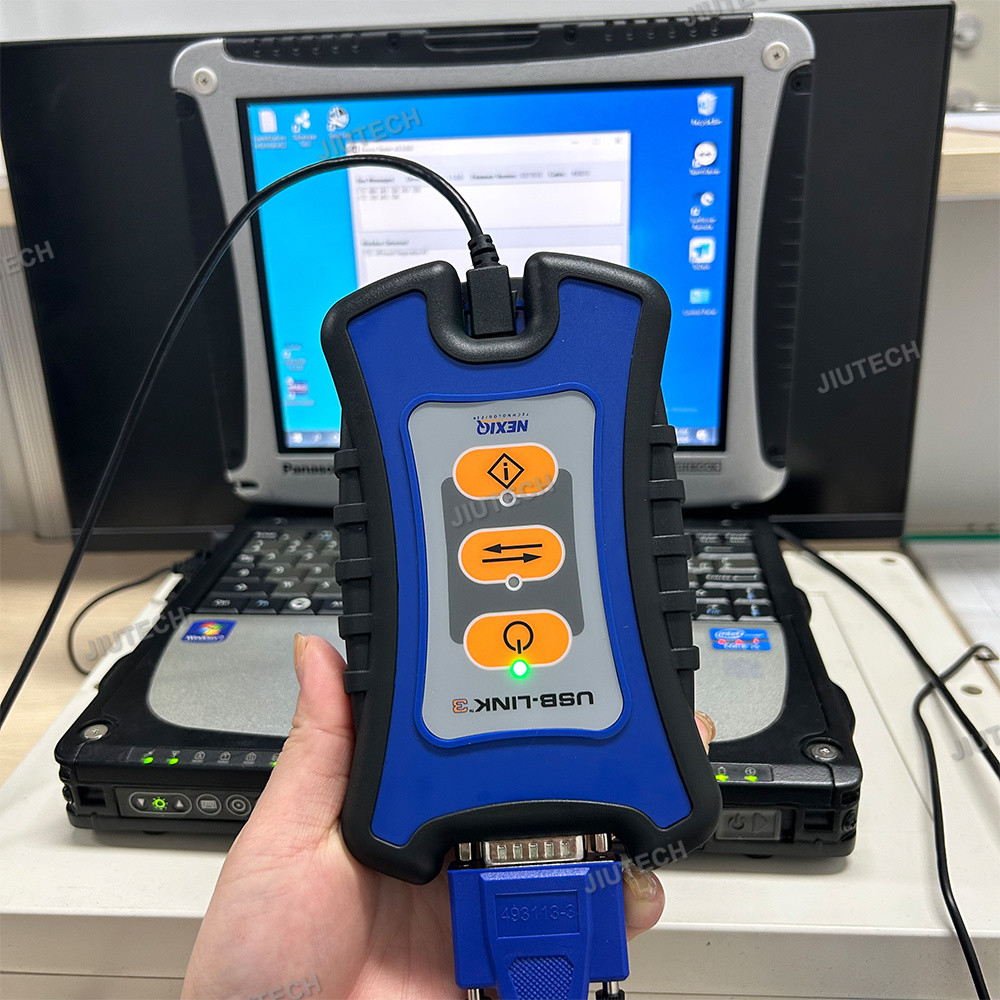 For NEXIQ-3 USB Link Bluetooth Diesel Truck Diagnostic Tool OBD Fault Detector Heavy Duty Scanner