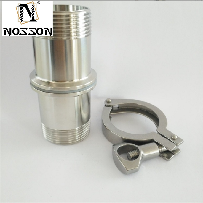 Stainless Steel Pipe Clamp Union The Perfect Combination of Square Head Flange Connection and Joining Pipe Lines
