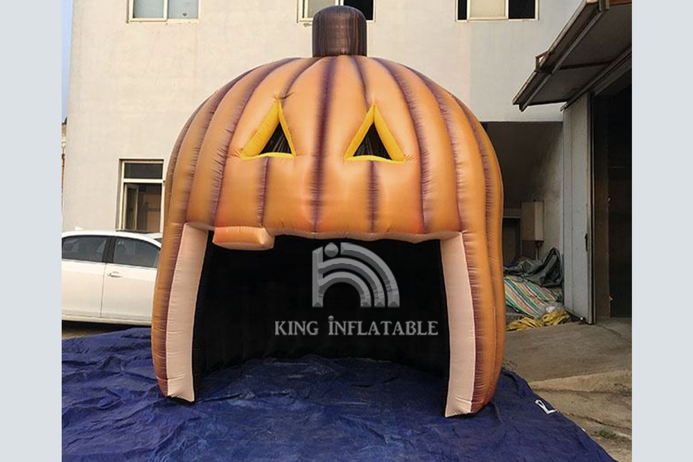 Inflatable Pumpkin Tent Halloween Event Party Inflatable Promotional Advertising Tent For Rental