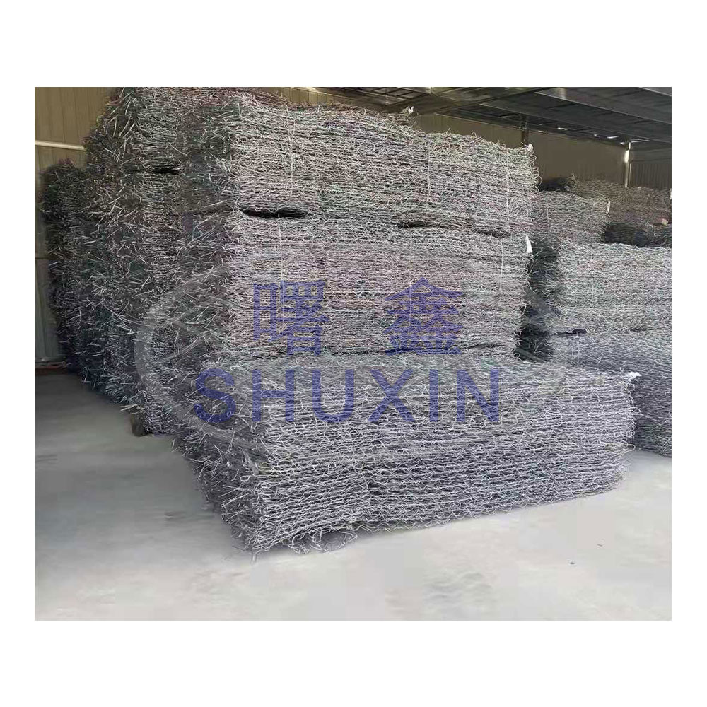 Heavy Zinc Coated Gabion Box With Tensile Strength 380-400MPa Packed On Pallet