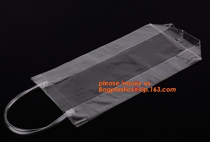 wine bags, wine handle bags, wine holder, bottle bags, cylinder bag, PVC case, PVC ruler, PVC gusset bag, pipe handle ba