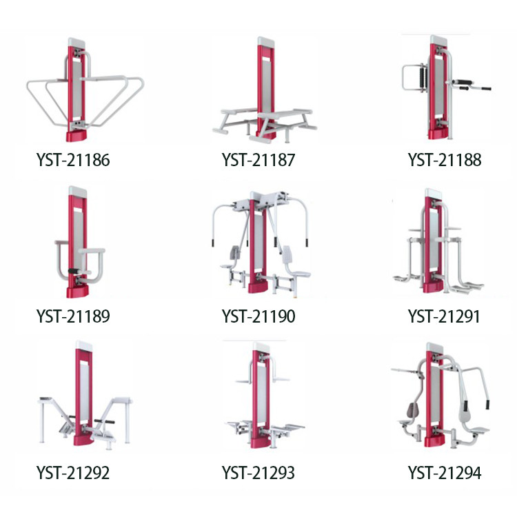 WPC Galvanized Steel Pipe Outdoor Fitness Equipment For Calisthenics