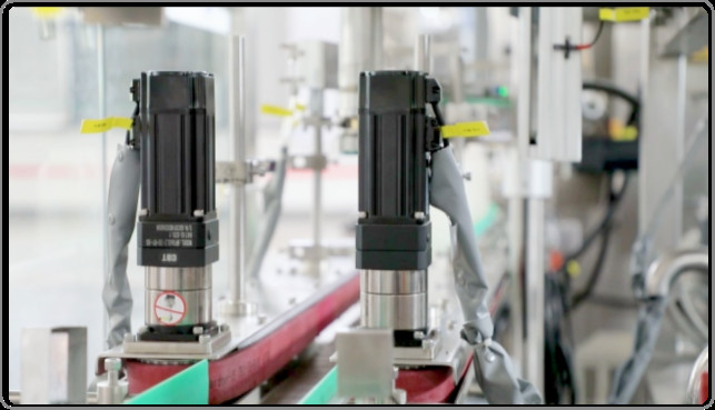 5500BPH Automatic Double Head Following Bottle Screw Capping Machine